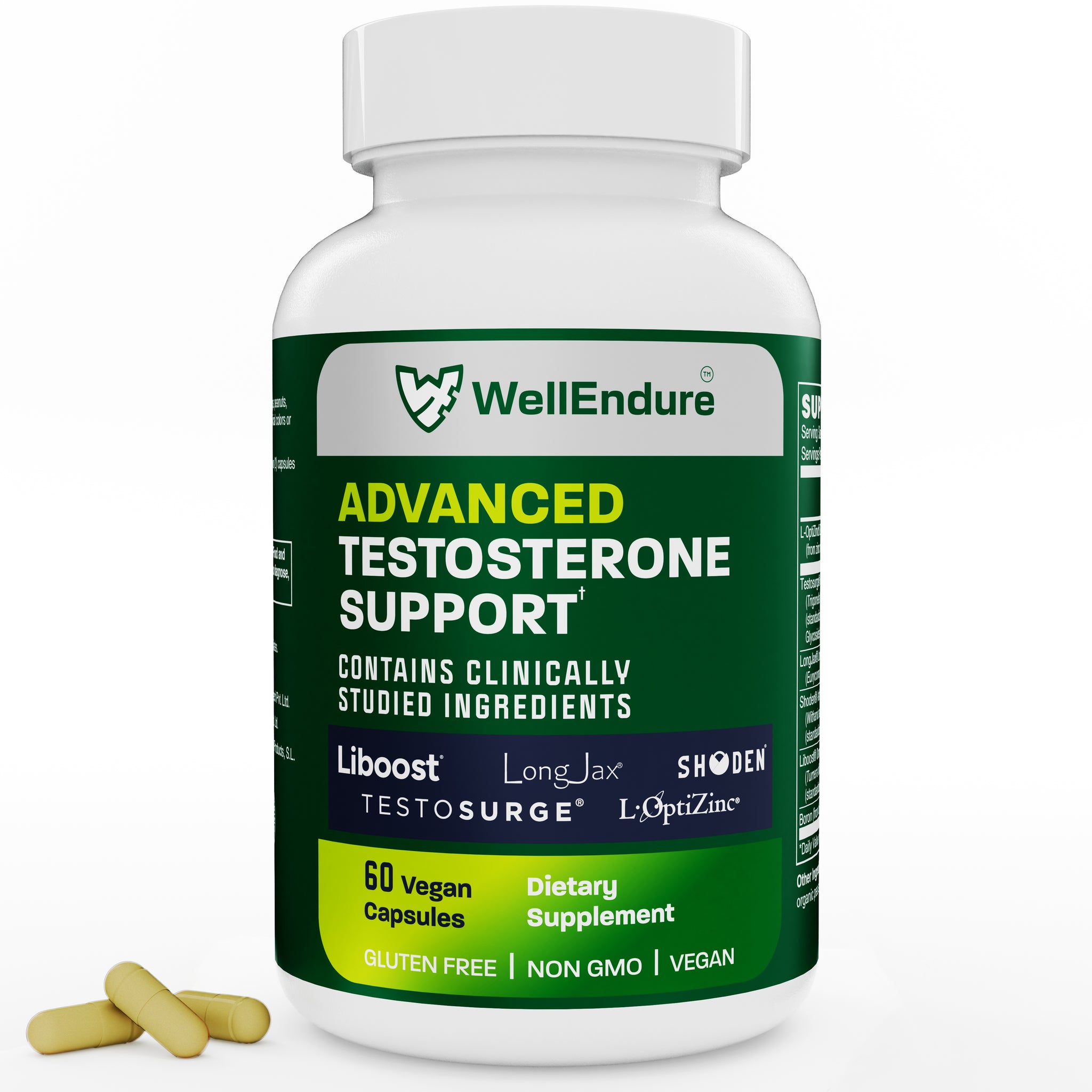 Advanced Testosterone Support, 60 Vegan Capsules
