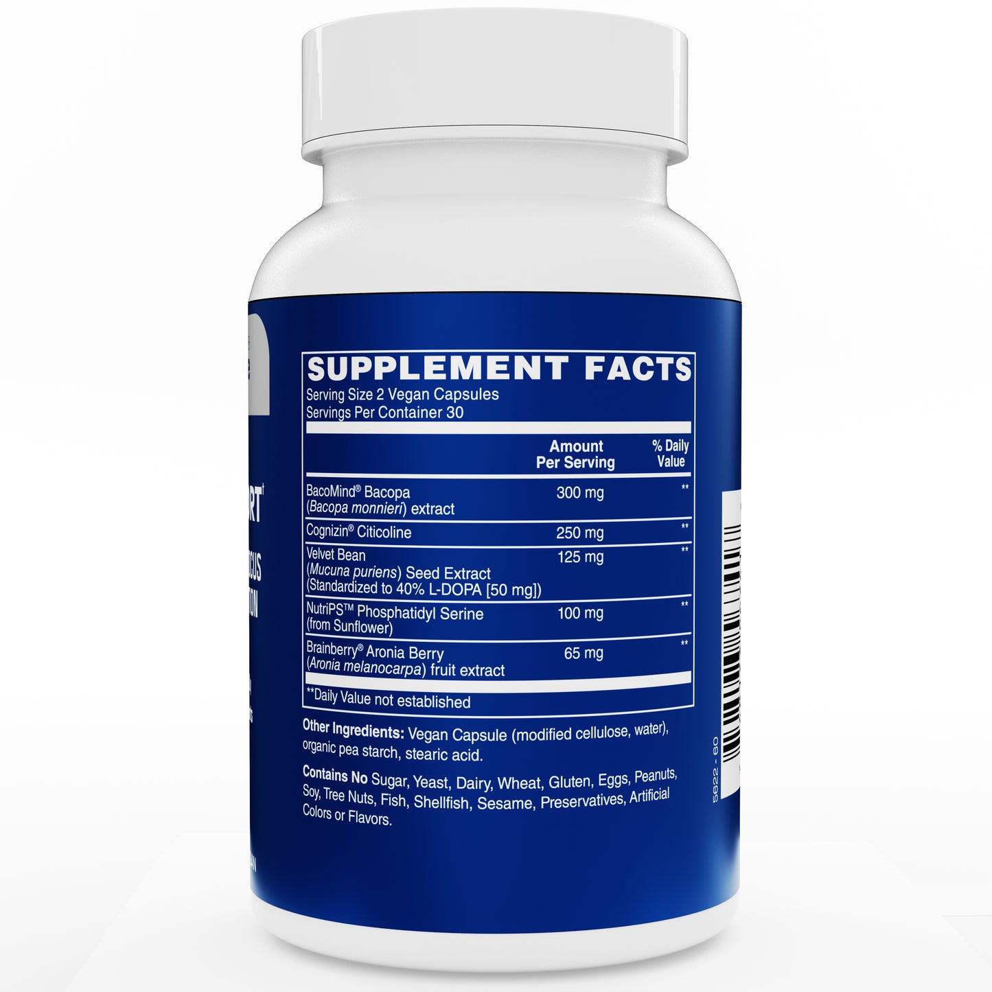 Advanced Brain Support, 60 Vegan Capsules